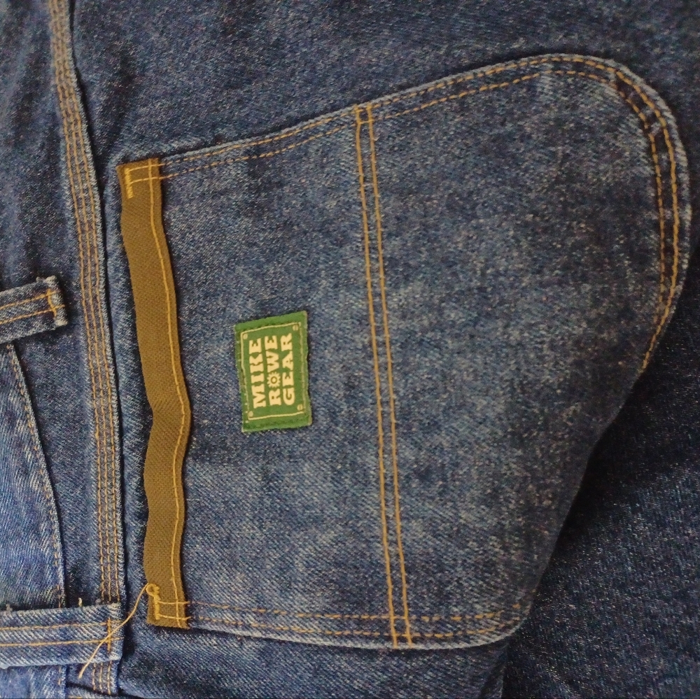Mike Rowe wrangler jeans